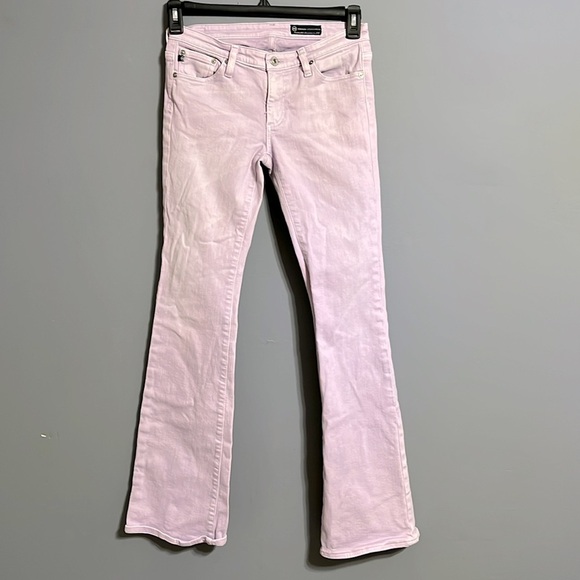 Ag Adriano Goldschmied Denim - Ag Adriano Goldschmied lavender boot cut size 27 inch waist